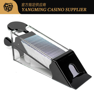 comprar Acrílico Translúcido 8 Deck Dealer Shoe Casino Club Entertainment Leisure Entertainment Table Top Dealer Shoe Fabricação em linha
