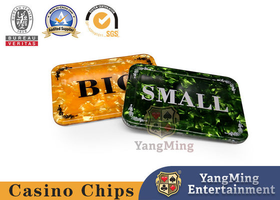 comprar Texas Holdem Set de 3 cortinas pequenas do  , do   cego do   grande e do   do negociante botões do   do pôquer para jogos de tabela do pôquer do casino Fabricação em linha