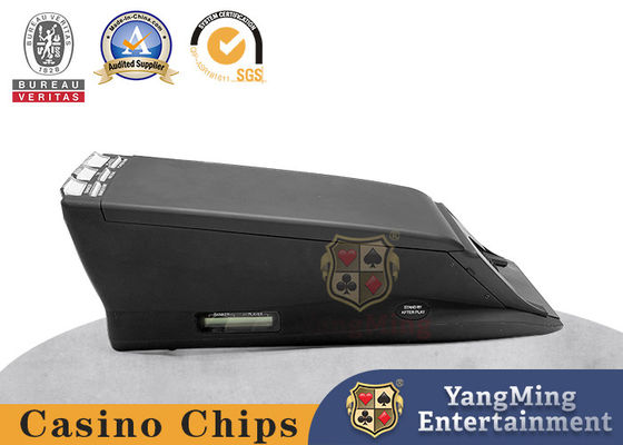 comprar Sapata automática do cartão do casino com as plataformas pretas do casino 1 - 8 logotipo personalizado Fabricação em linha