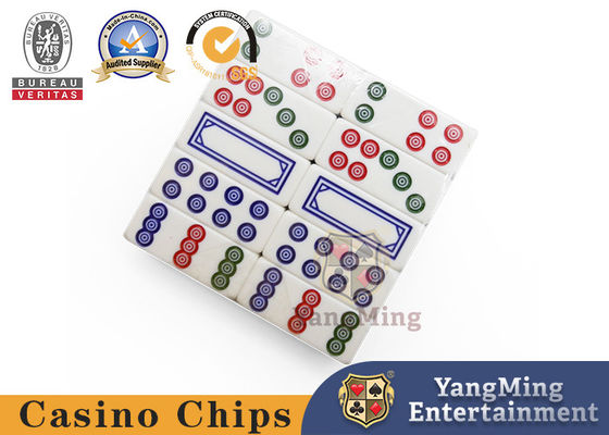 comprar Tabela de jogo internacional Paijiu No. 20 Resistente à abrasão Melamina Domino Pai Gow com dados Fabricação em linha