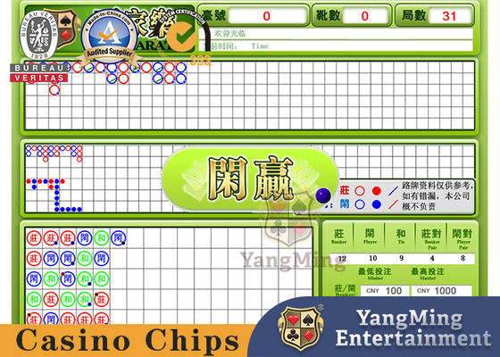comprar Software de jogo do cartão internacional do sistema de Dragon Tiger Poker Table Electronic Display da bacará Fabricação em linha