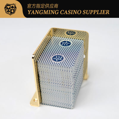 comprar Alta Qualidade 8 Deck Poker Rack Titânio Metal Carregador de Cartões Resíduos Casino Clube Poker Casual Game Carregador de Cartões Resíduos Fabricação em linha