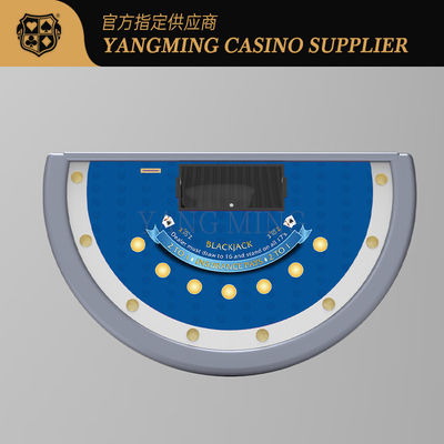 comprar Moderno estilo americano Meia ronda Blackjack Poker Mesa de jogo Black Jack Poker Mesa de jogo Fabricação em linha