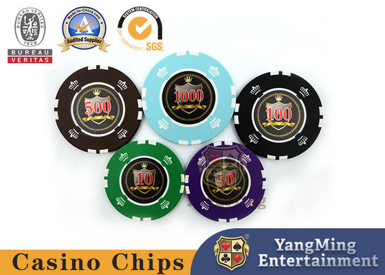 comprar Em venda 760 PCS Custom Impressed Clay Plastic Poker Chips Gift Set em caixa de alumínio de prata Fabricação em linha