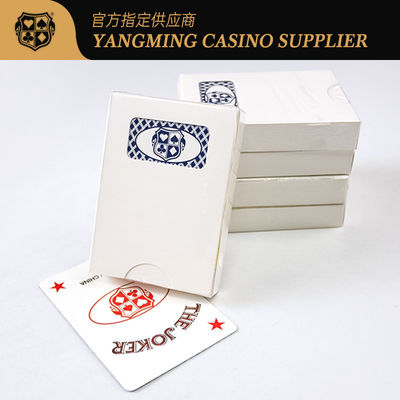 comprar Cartões de jogo de papel de núcleo preto de alta qualidade e durabilidade Casino Baccarat Jogos de mesa Cartões de jogo Fabricação em linha