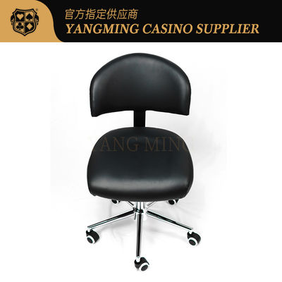 comprar Todos os Negros Casino Dealer cadeira de poleira de metal pode ser levantado e baixado Fabricação em linha