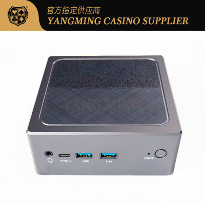 comprar Chassi preto dos sistemas de jogo Mini Desktop Computer Host With da bacará do metal mais o grupo da fonte de alimentação Fabricação em linha