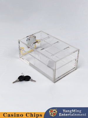 comprar Suporte de 8 cartões transparente completo do jogo das plataformas para jogos de cartões do clube do VIP com a caixa do descarte do fechamento Fabricação em linha