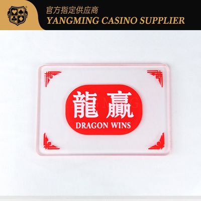 comprar Baccarat Village Leisure Board Casino Poker Table Game Personalizado Matte Acrylic Fabricação em linha
