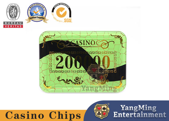 comprar Fichas de Poker para Jogo de Cassino Baccarat com Código de Estampagem de Dragão e Fênix em Acrílico Fabricação em linha