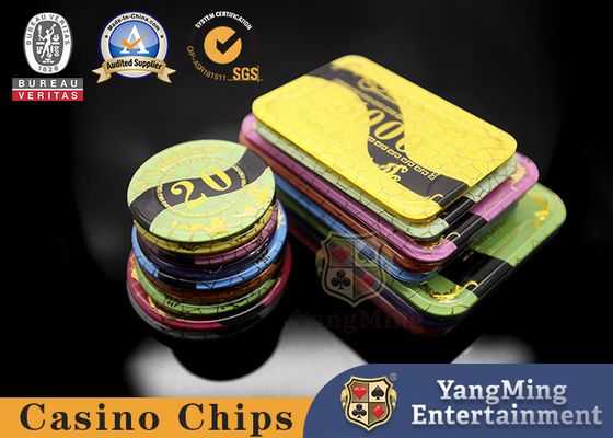 comprar Fichas de Poker de Duas Camadas com Código de Estampagem de Dragão e Fênix em Acrílico para Clubes de Cassino e Jogos Casuais Fabricação em linha