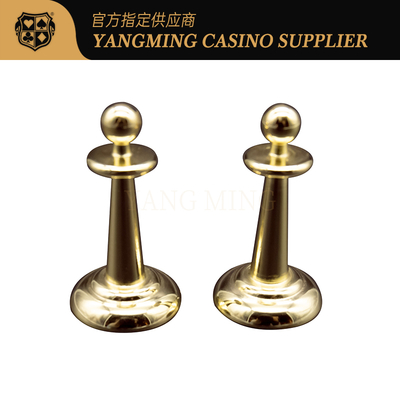 comprar Gold Electroplated Metal Betting Tokens for Casino Roulette Table Games Fabricação em linha