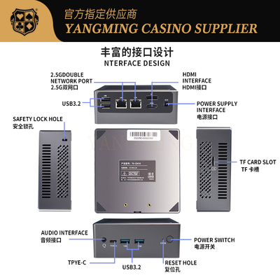 comprar Compact Poker Table Host – Niu Niu & Baccarat Casino Software Mini Host Fabricação em linha