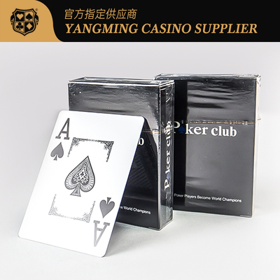 comprar Cartas de Jogar Texas Poker Club Impermeáveis Material Plástico Novo Impressão Grande Cartas de Mesa de Jogo Fabricação em linha