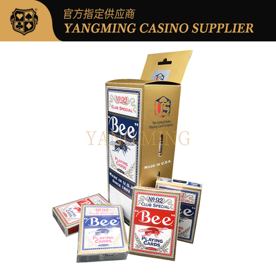 comprar Cartas de Pôquer Casino 310g Bee Americanas Importadas com Núcleo Preto para Bacará e Jogos de Cassino Fabricação em linha