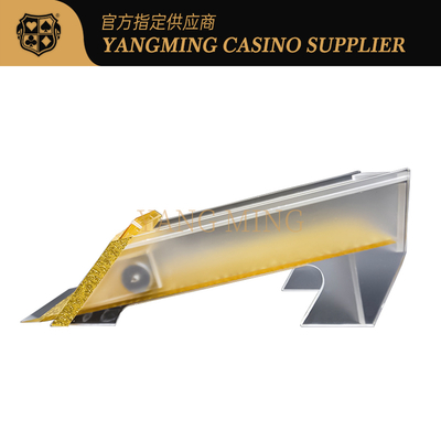 comprar Deluxe Gold 8 Decks Poker Dealer Baccarat Dragon Tiger Table Game For Casino Game Fabricação em linha