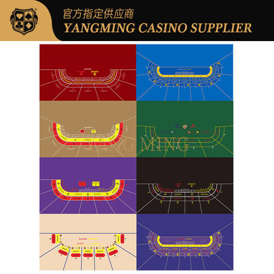 comprar Casino Baccarat Tablecloth 9 Player Poker Table Game Can Be Designed And Customized Fabricação em linha