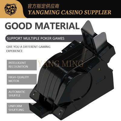 comprar Casino 8-Deck Fully Automatic Shuffler Baccarat 21-Point Poker Shuffle For Casino Games Fabricação em linha