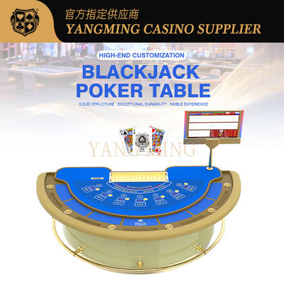 comprar Mesa de Blackjack Personalizável de Alta Qualidade – Mesa Premium de Blackjack para Jogos de Cassino à Venda Fabricação em linha