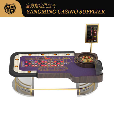 comprar Luxury Custom Roulette Table – Professional Casino-Grade Gaming Table For Sale Fabricação em linha