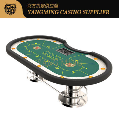 comprar Luxury Custom Texas Hold'em Poker Table – Professional Casino-Grade Gaming Table For Sale Fabricação em linha