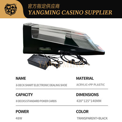 comprar Automatic Smart 8 Deck Casino Shoes Casino Accessories Baccarat Blackjack Poker Game Dealer Shoes  Fabricação em linha