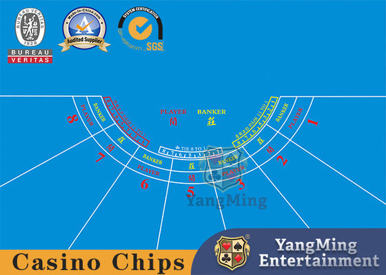 comprar Disposição da placa da roleta de 7 jogadores com serviços imprimindo feitos sob encomenda personalizados Fabricação em linha