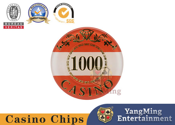 comprar O pôquer numerado estilo Chip Set Bright Color With do casino personalizou o logotipo da cópia Fabricação em linha