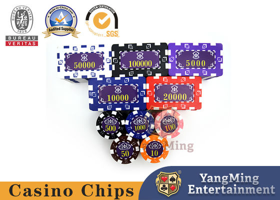 comprar Exemplo de luxe de Chip Set With Aluminum Alloy do pôquer do costume profissional do casino 760 Fabricação em linha
