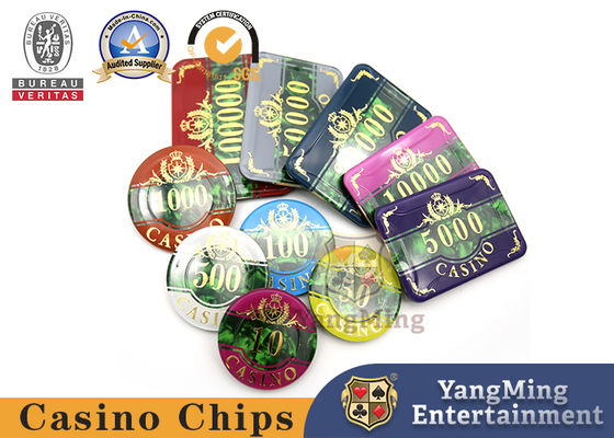 comprar Círculo e quadrado personalizados profissionais do chipset 760pcs do pôquer do casino Fabricação em linha