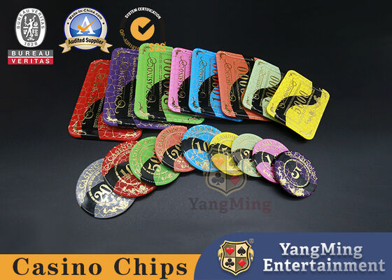 comprar Crystal Acrylic Casino Poker Chips com a vitória que bronzeia 94 * 66mm Fabricação em linha