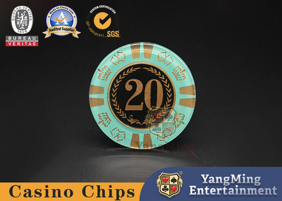 comprar Anti - falsificando Crystal Poker Chips/pôquer retangular Chips For Casino Fabricação em linha