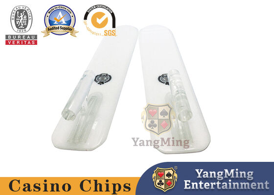 comprar Jogo plástico branco do clube de Logo Cards Shovel Casino Vip - cartões de jogo específicos RFID Chip Handle Shovel Fabricação em linha