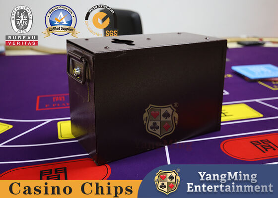 comprar Luxo dedicado caixa de caixa de dinheiro de ferro / tanque de água de bombeamento de jogos de mesa de poker de cassino Fabricação em linha