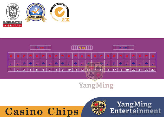 comprar 23-Jogadores Oval Luxo Versão Atualizada de Baccarat Texas Jogo Toalha de Mesa Impermeável Fabricação em linha