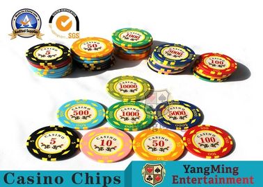 comprar Cor-de-rosa mais baratas fichas de poker por atacado Placas de adesivos de casino personalizados de alta qualidade Fabricação em linha