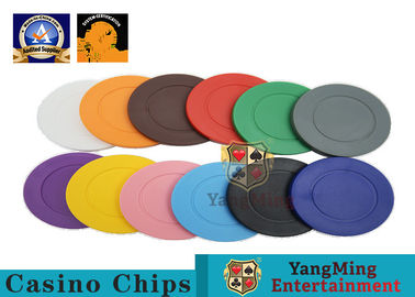 comprar ABS de pouco peso Hotstamping Logo Dice Poker Chip/microplaquetas de pôquer coloridas da roleta Fabricação em linha