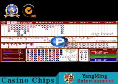 comprar Sinal padrão do limite da tabela do LCD do casino dos sistemas de jogo da bacará do GV Fabricação em linha