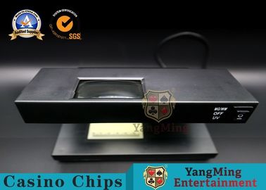 comprar Detector Desktop preto do dinheiro/verificador claro UV anti - falsificando o identificador com microplaquetas de pôquer Fabricação em linha