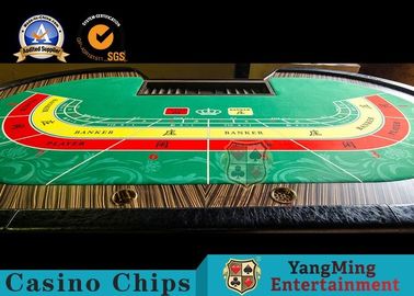 comprar Tabela do pôquer do casino da pessoa da bacará 10 com o suporte 2650 * 14530 * 750mm da gota do dinheiro Fabricação em linha