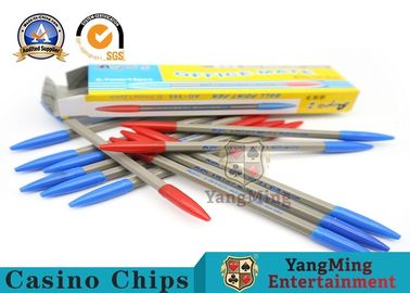 comprar A roleta Texas do sistema de jogo da bacará guarda-os pena de duas cores vermelha do casino e azul dedicada jogo do registro Fabricação em linha