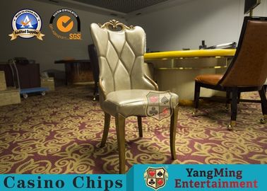 comprar Cadeiras de couro simples do jogo do casino do plutônio do restaurante/sala de visitas com o hotel coreano do quadro da madeira maciça Fabricação em linha