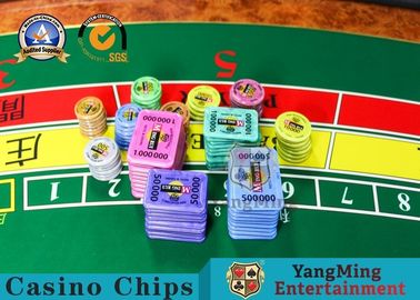 comprar Pôquer personalizado Chips Cricular Code da cor 13.56Mhz Rfid 45/50/55mm Fabricação em linha