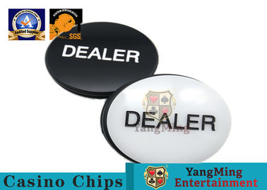 comprar Texas Hold tomado partido dobro eles pôquer de bronze Chip Card Games do metal de Casino Dealer Button do protetor do cartão Fabricação em linha