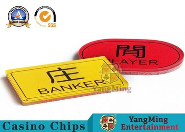 comprar Crystal Acrylic Poker Dealer Button com materiais da proteção ambiental Fabricação em linha