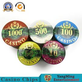 comprar RFID Clay Casino Poker Chip Set UV 760pcs três - camada Shell Pattern acrílica Fabricação em linha