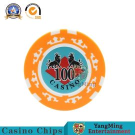 comprar O pôquer liso do RFID lasca a forma redonda da superfície da areia da categoria do casino 14g Fabricação em linha