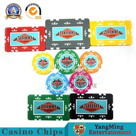comprar Casino imprimível personalizado RFID Chips Set de NFC das microplaquetas de pôquer do laser do ABS Fabricação em linha