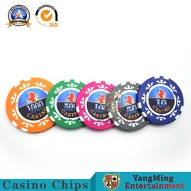 comprar Chipset falso personalizado do pôquer do estilo dos jogos feitos sob encomenda de Clay Chips Set Retro Gambling Table/plutônio Fabricação em linha