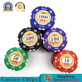 comprar O pôquer de jogo eletrônico imprimiu o casino Chips Ultimate Crown Stickers do RFID Fabricação em linha